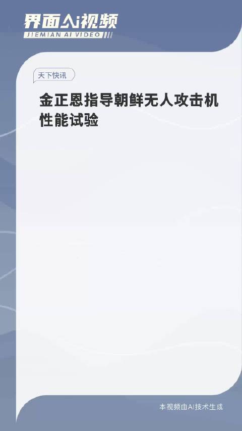 朝鲜军事科技新篇章，金正恩指导无人攻击机性能试验揭秘朝鲜军力发展动态