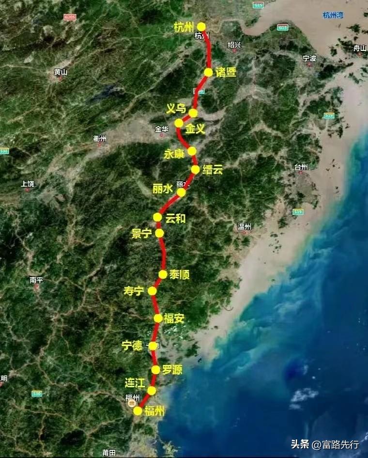 温福高铁福建段迎来新进展，时速提升至350KM！