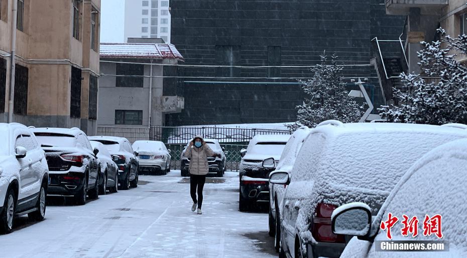 青海西宁迎入冬首场降雪，全省大范围降水天气来临