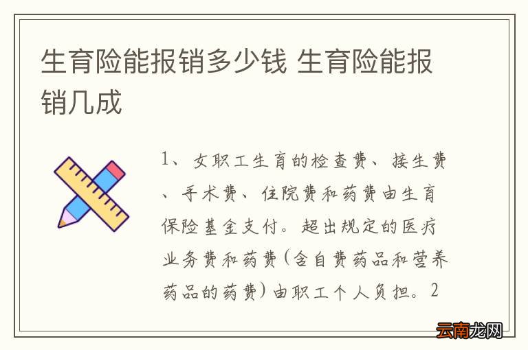 大学生生育费用能否报销？政策解读与规定概述